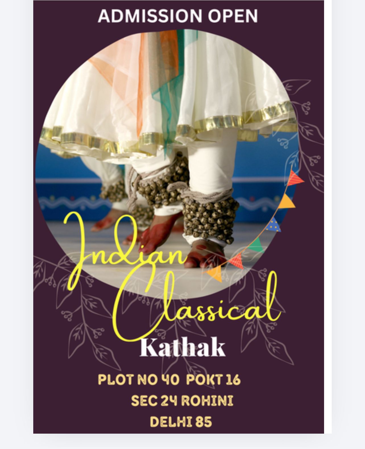 Dance classes in Rohini Sector 24 for kids and beginners